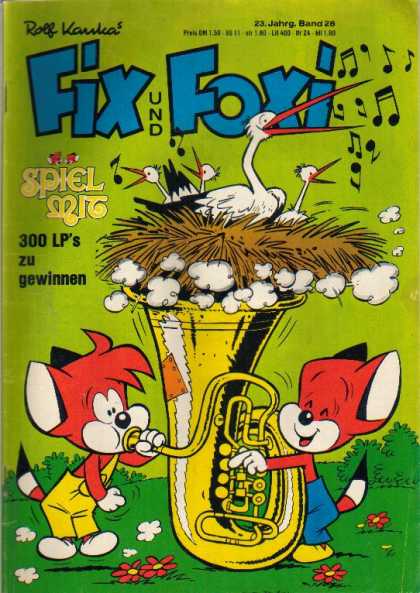 Fix und Foxi 1019 - Foxes - Birds Singing - Spiel Mit - Tuba - Music