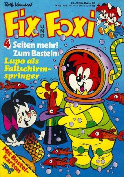 Fix und Foxi 1104 - Fix - Foxi - Dc - Four - Fallschirmspring