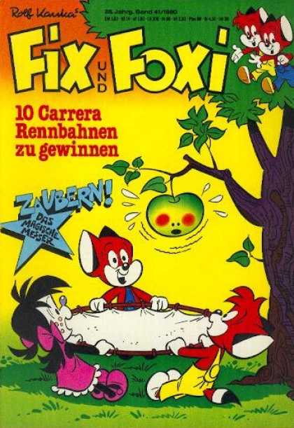 Fix und Foxi 1151 - Rolf Kauka - Foxes - Tree - Apple - Star