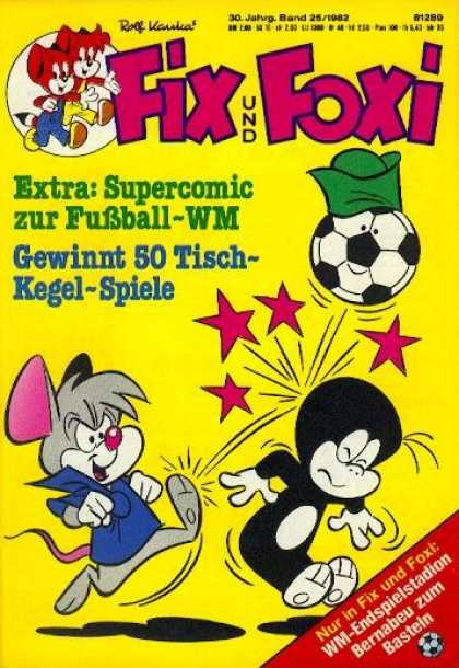 Fix und Foxi 1170 - Supercomic - Soccer - Mouse - Kick - Extra