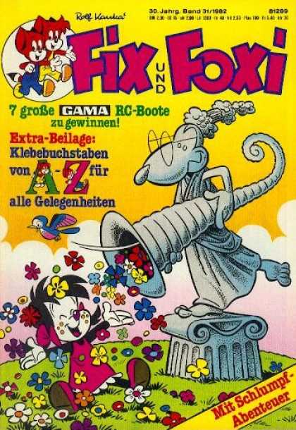 Fix und Foxi 1173 - Bright Colors - Friendly Characters - German - Dr Seuss Like - Exciting For Young Readers