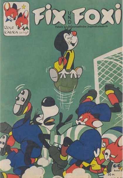 Fix und Foxi 217 - Retro - Animals - Soccer