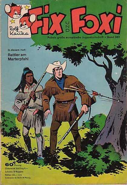 Fix und Foxi 382 - Cowboy - Native American - Foxes - Hunting - Arrow
