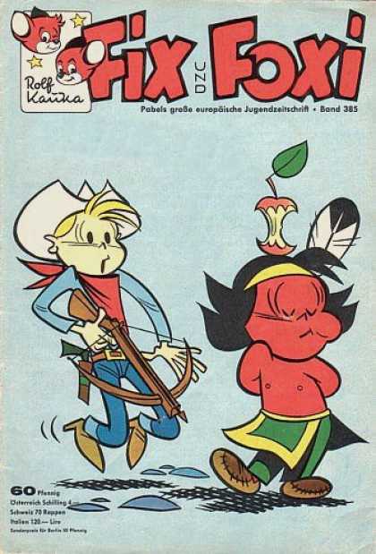 Fix und Foxi 385 - Rolf Karika - Pabols - Green Leaf - Apple - Bow And Arrow