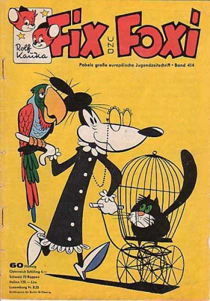 Fix und Foxi 414 - Kauka Publishing - Twin Fox Brothers - Fuxholzen - Role Models - Rolf Kauka