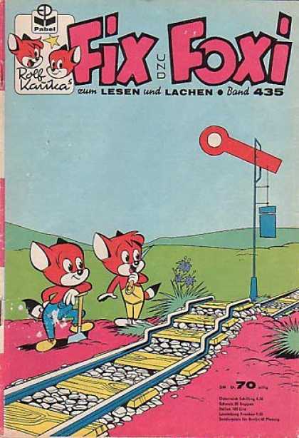 Fix und Foxi 435 - Rolf Kauka - Lesen - Lachen - Railroad - Shovel