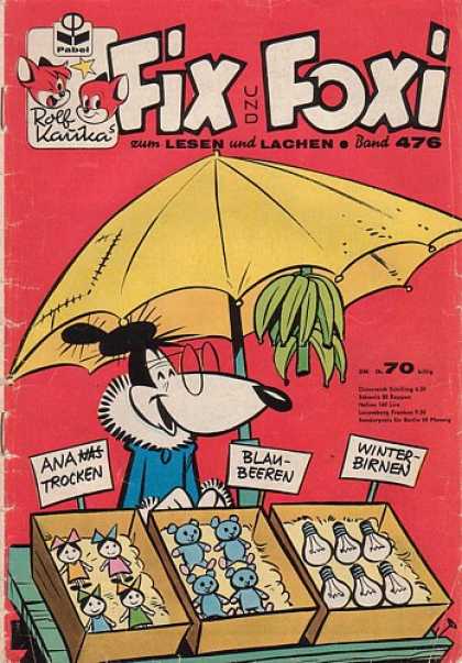 Fix und Foxi 476 - Rolf Kauka - Ana Trocken - Beeren - Winter - Lesen And Lachen