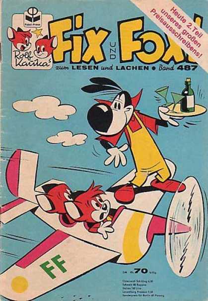 Fix und Foxi 487 - Rolf Kauka - Bottle - Plane - Lesen - Lachen