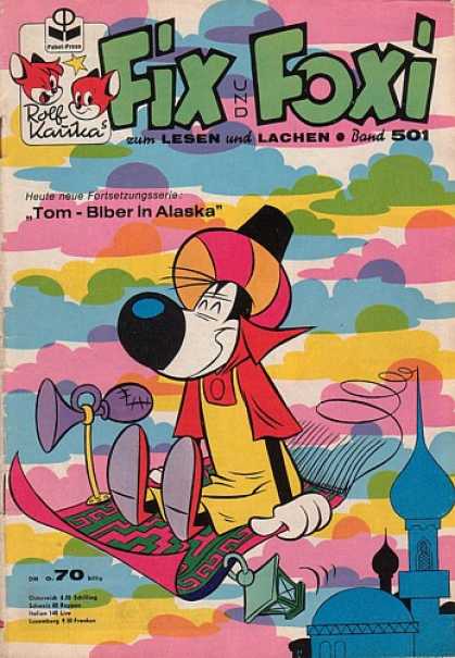 Fix und Foxi 501 - Lesen - Lachen - Tom-biber In Alaska - Magic Carpet - Colorful Clouds