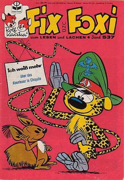 Fix und Foxi 537 - Rolf Kauka - Leopard - Lesen Und Lachen - Band 537 - Squirell
