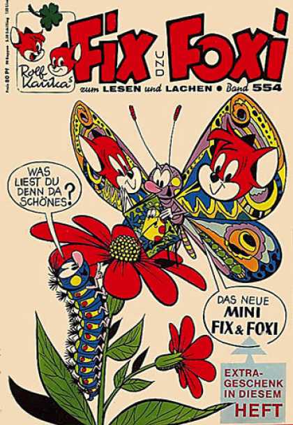 Fix und Foxi 554 - Rolf Kayka - Lesen - Lachen - Butterfly - Fox