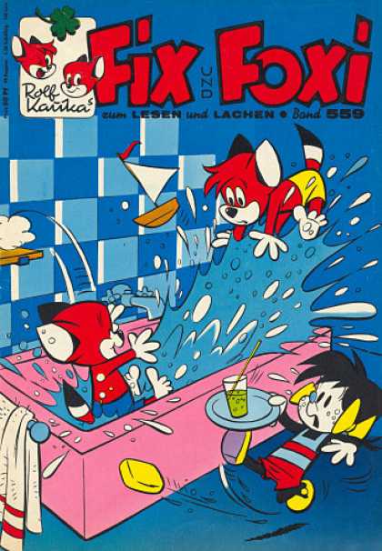 Fix und Foxi 559 - Rolf Kauka - Lesen - Lachen - Water - Towel