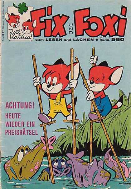 Fix und Foxi 560 - Alligators - Roff U0026 Kauka - Stilts - Lesen - Lacken