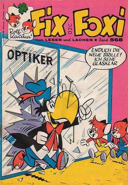 Fix und Foxi 568 - Lesen Und Lachen - Speech Bubble - Optiker - Broken Glass - Eyeglasses