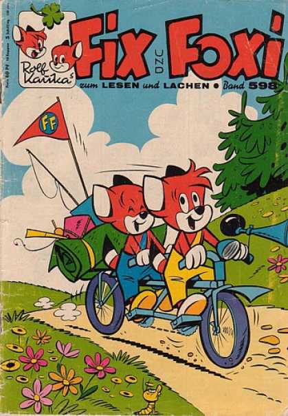 Fix und Foxi 598 - Fix - Foxi - Bicycle - Mice - Ride