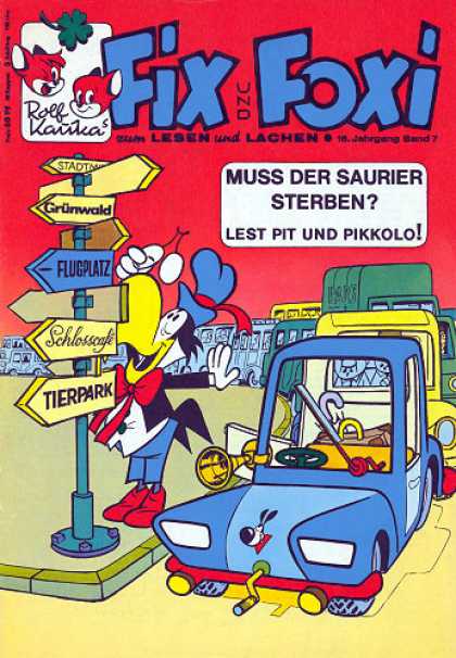 Fix und Foxi 634 - Comedy - Children - Car - Map - Friendly
