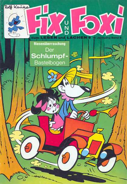 Fix und Foxi 789 - Leaves - Tree - Boom - Jeep - Horn