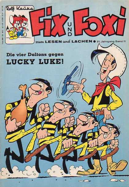 Fix und Foxi 899 - Cowboy - Lucky Luke - Gun - Turkey Leg - Prisoner