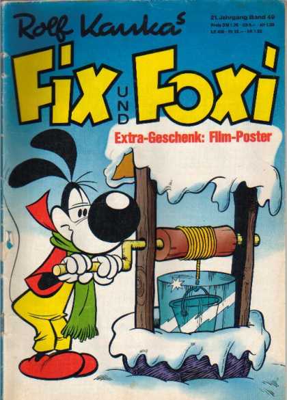 Fix und Foxi 937 - Rolf Kamka - Film-poster - Ice - Well - Green Scarf