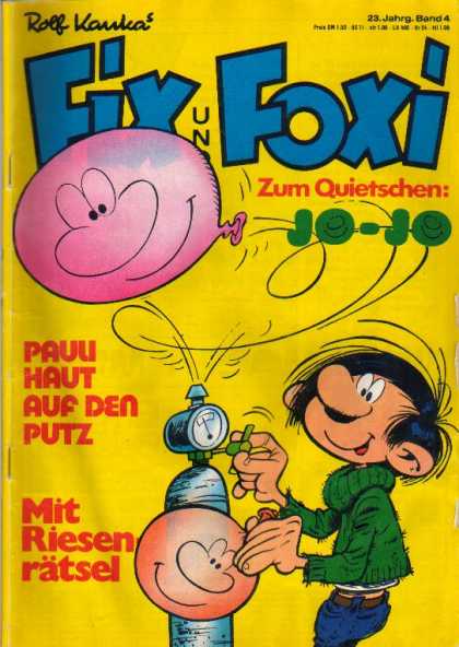 Fix und Foxi 995 - Balloon - Helium Tank - Pressure Gauge - Male - Sweater