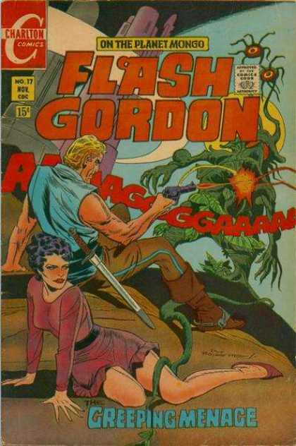 Flash Gordon 17 - Snake - Man - Woman - Gun - Bugs
