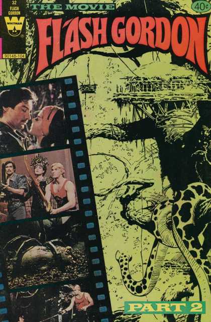 Flash Gordon 32 - Film Reel - Tree House - Forest - Embrace - Snake - Al Williamson