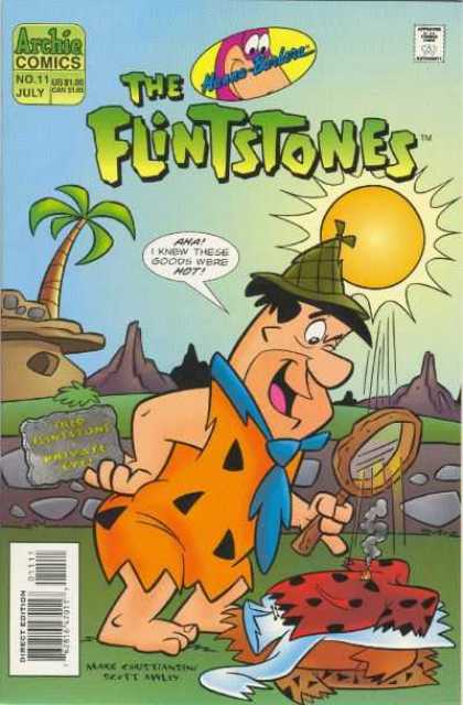 Flintstones 11 - Archie - Fred Flintstone - Mystery - Hanna-barbera - Bedrock