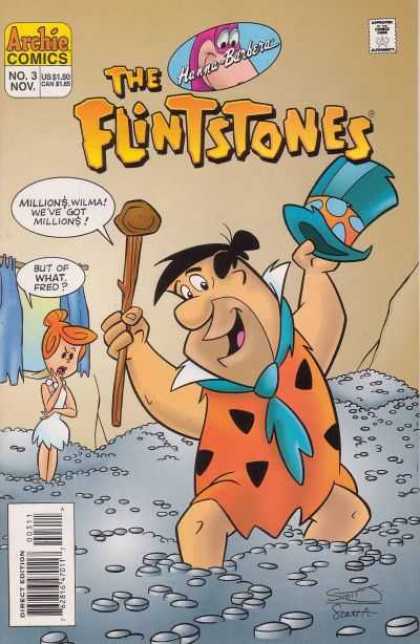 Flintstones 3 - Fred - Wilma - Rich - Hanna-barbera - Archie Comics
