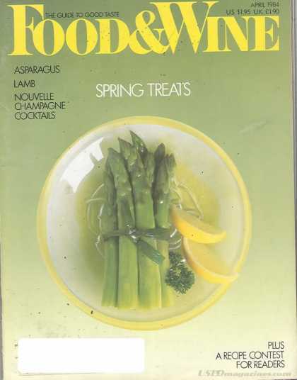 Food & Wine - April 1984