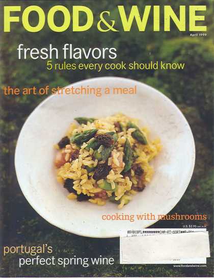 Food & Wine - April 1999