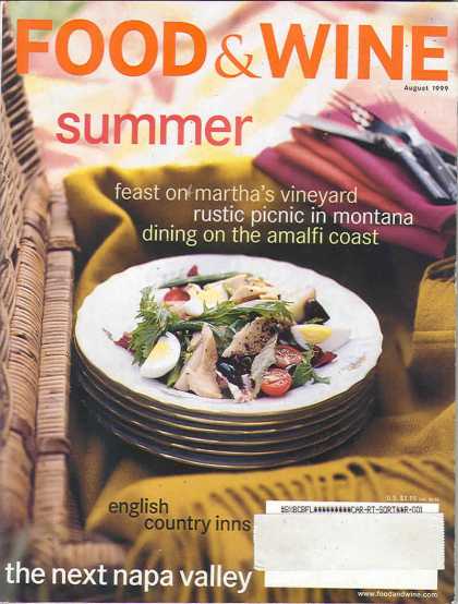 Food & Wine - August 1999