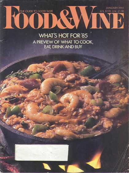 Food & Wine - January 1985