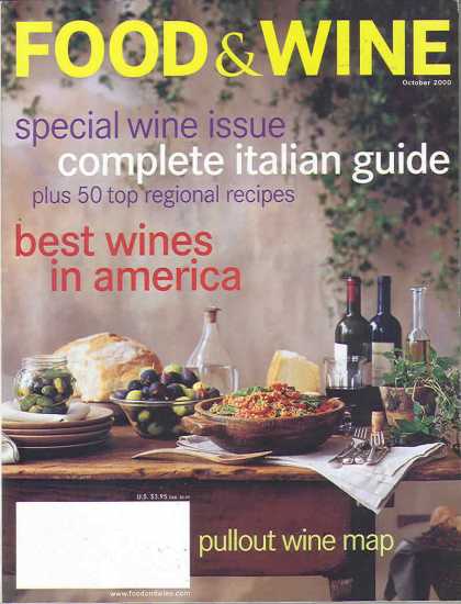 Food & Wine - October 2000