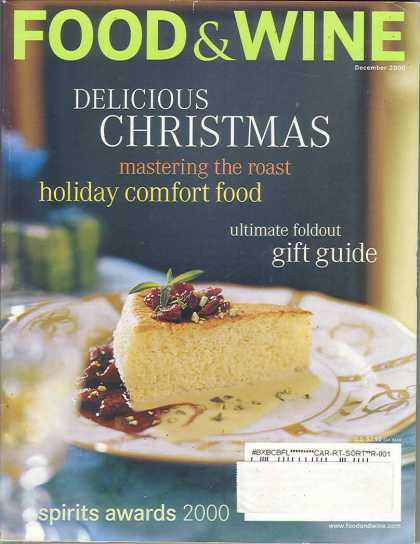 Food & Wine - December 2000