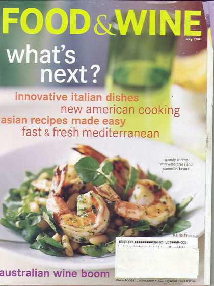 Food & Wine - May 2001