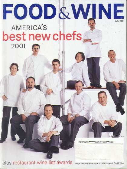 Food & Wine - July 2001