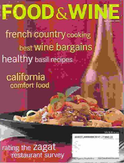 Food & Wine - September 2001