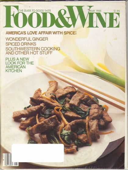 Food & Wine - May 1985