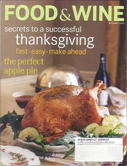 Food & Wine - November 2002