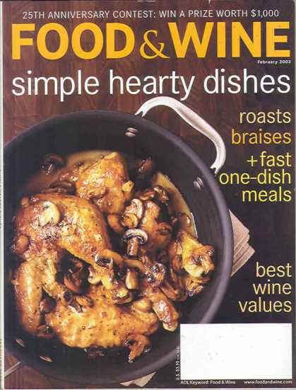 Food & Wine - February 2003