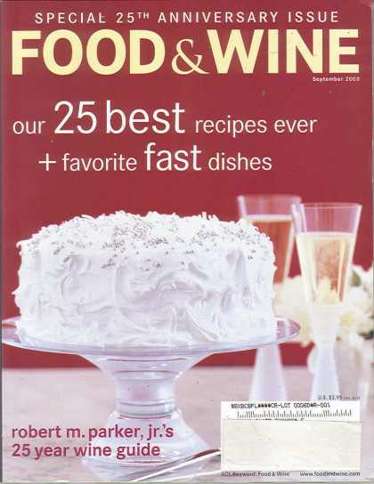 Food & Wine - September 2003