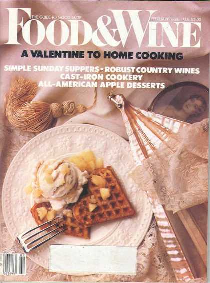 Food & Wine - February 1986
