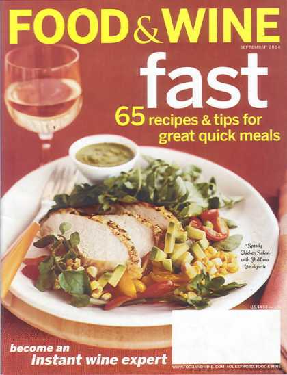 Food & Wine - September 2004