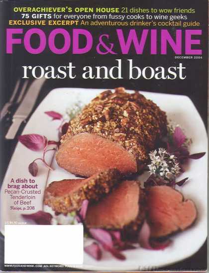 Food & Wine - December 2004