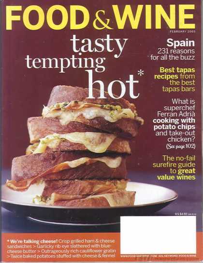 Food & Wine - February 2005