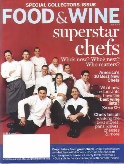 Food & Wine - July 2005