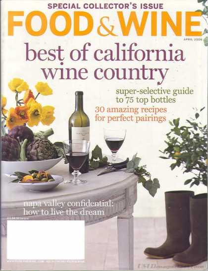 Food & Wine - April 2006