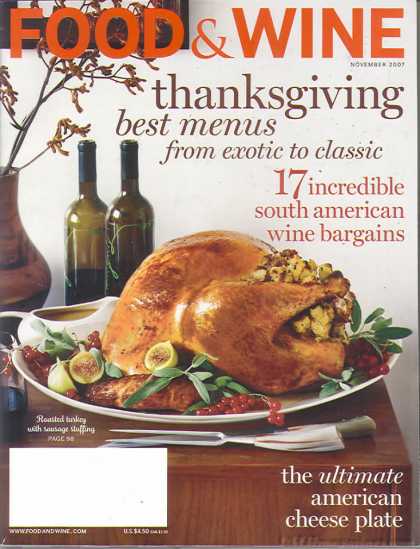 Food & Wine - November 2007