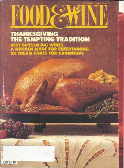 Food & Wine - November 1986