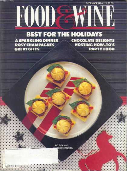 Food & Wine - December 1986